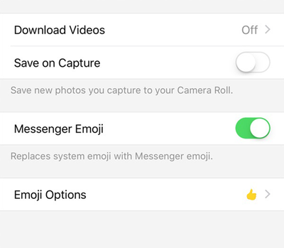 Hướng dẫn cách đưa cá Emoji cũ trở lại Faceboook Messenger trên iOS