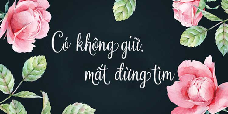 Font chữ viết tay Rosalinda Việt hóa