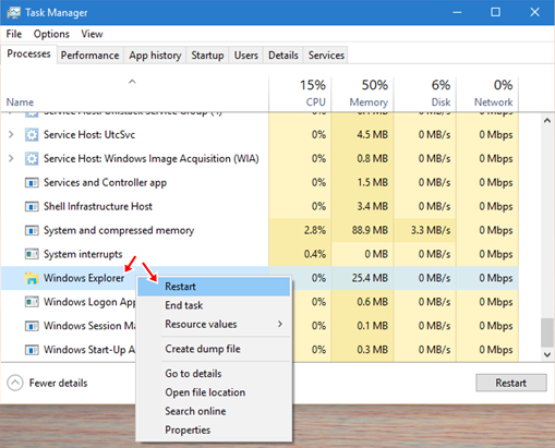 Hướng dẫn cách sửa lỗi không hiện thị biểu tượng âm thanh trên thanh taskbar ở Windows 10
