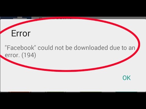 Google Play - Error 194