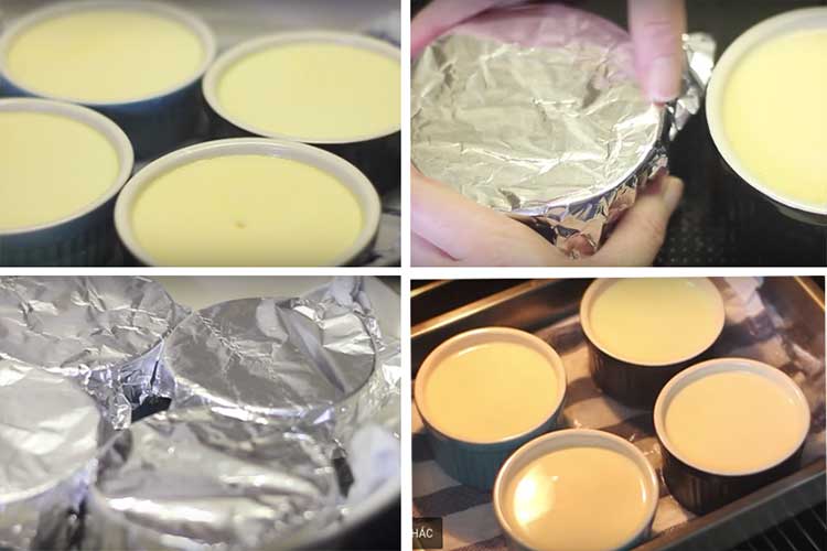 Cách làm bánh Flan mịn mượt theo kiểu pháp