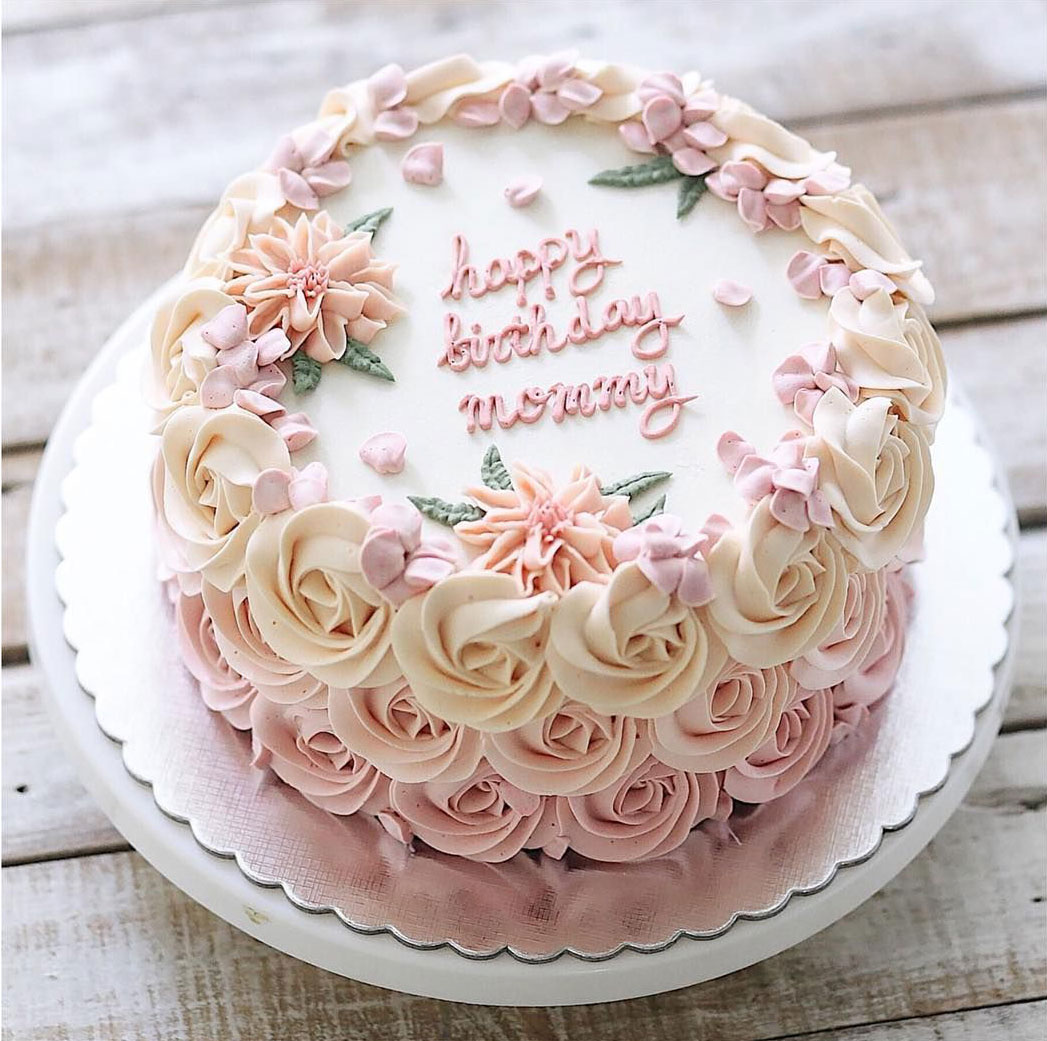 100+ Mẫu bánh sinh nhật cho mẹ yêu đẹp nhất