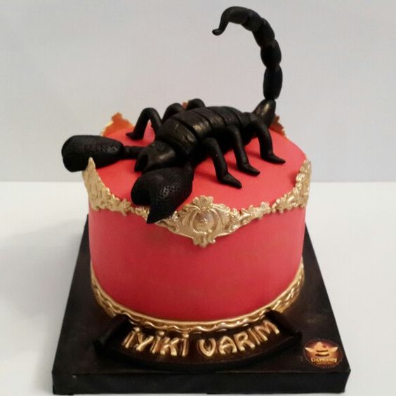 Bánh sinh nhật cung Bọ Cạp - Scorpio