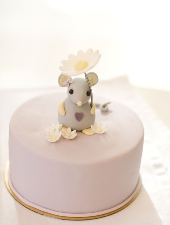Bánh sinh nhật họa hình động vật, bánh sinh nhật hình con chuột