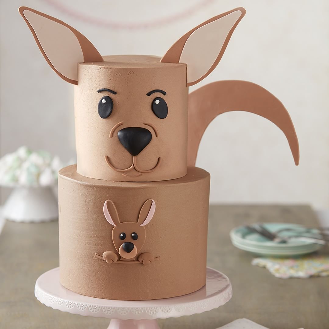 Bánh sinh nhật họa hình động vật, bánh sinh nhật hình con chuột túi