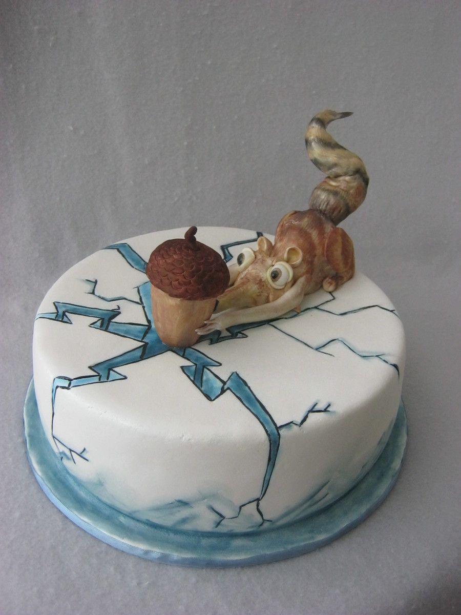 Bánh sinh nhật họa hình động vật, bánh sinh nhật hình con chồn