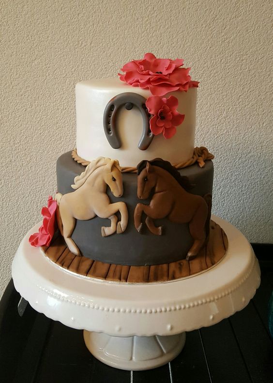 Bánh sinh nhật hình con ngựa, bánh sinh nhật tuổi Ngọ