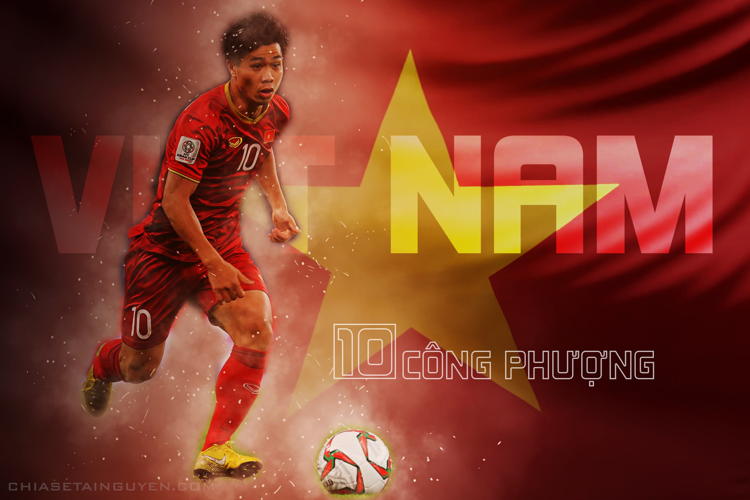 Mới nhất bộ banner cổ vũ bóng đá Việt Nam chinh phục Asian Cup 2019