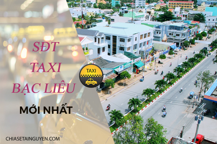 Taxi Bạc Liêu – Số điện thoại các hãng taxi tại Bạc Liêu 2021