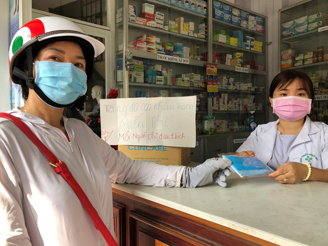 Địa điểm phát khẩu trang miễn phí tại Sài Gòn, TP, Hồ Chí Minh phòng chống dịch bệnh virus Corona