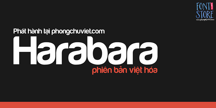 Tải miễn phí font chữ FS Harabara Việt hóa
