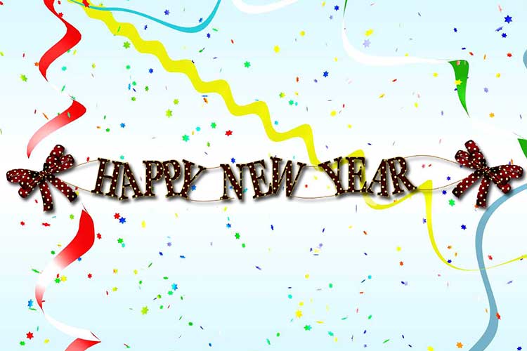 Chia sẻ bộ clipart Happy New Year cho các thiết kế đón năm mới