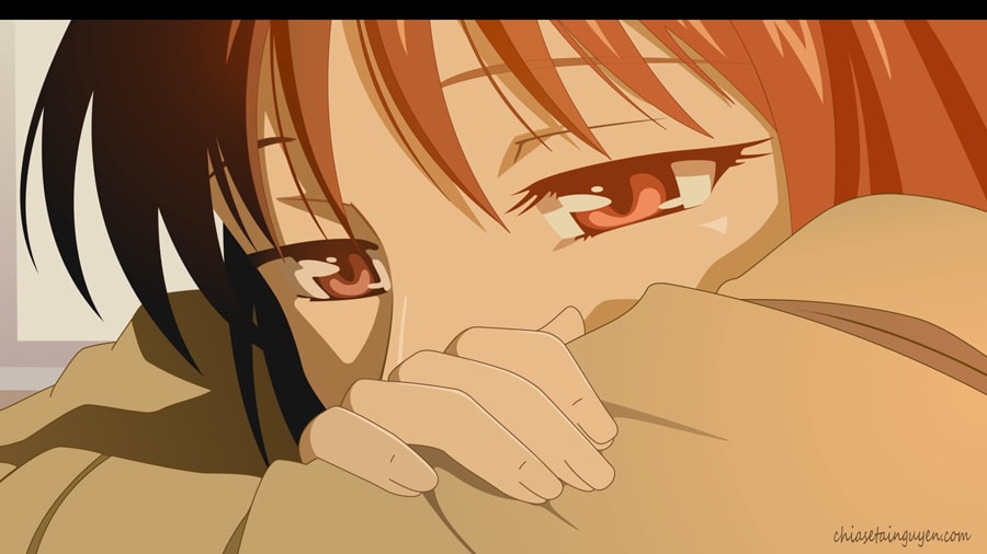 hình ảnh anime nữ buồn