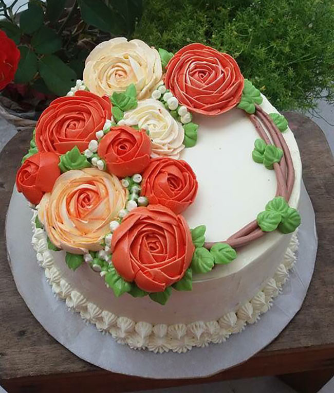 Tuyển chọn cho bạn 20 mẫu bánh sinh nhật hoa hồng tặng người yêu lãng mạn nhất  2018