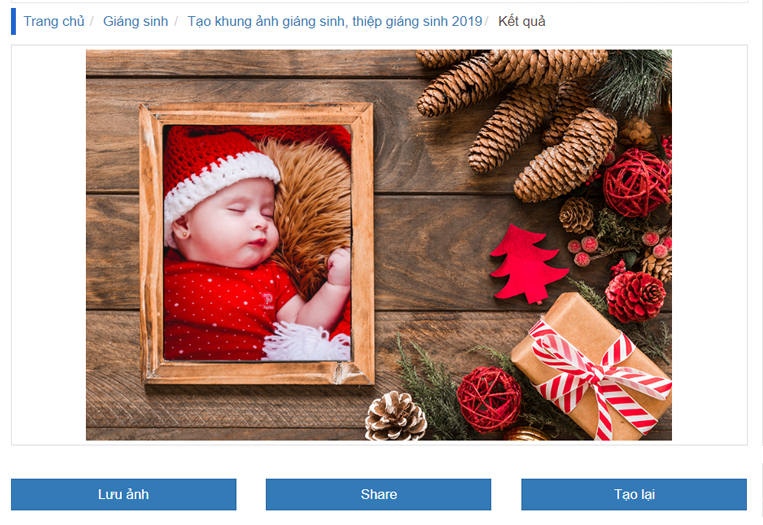 Hướng dẫn tạo thiệp Giáng sinh online trực tuyến mới nhất