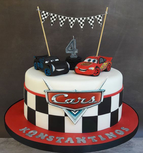 Tuyển chọn 25 mẫu bánh sinh nhật ô tô tuyệt đẹp dành cho bé trai