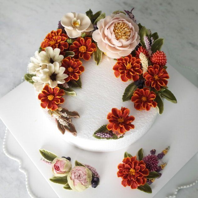 Tuyển chọn 20 mẫu bánh sinh nhật họa tiết hoa lá 3D đẹp nhất 2018 không thể bỏ qua