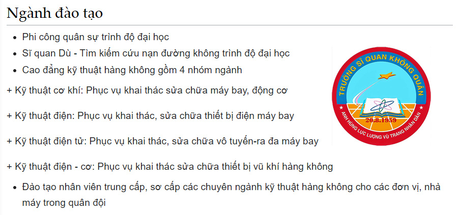 Tổng hợp các trường khối ngành quân đội dành cho các sĩ tử  2k6 (Phần 3)