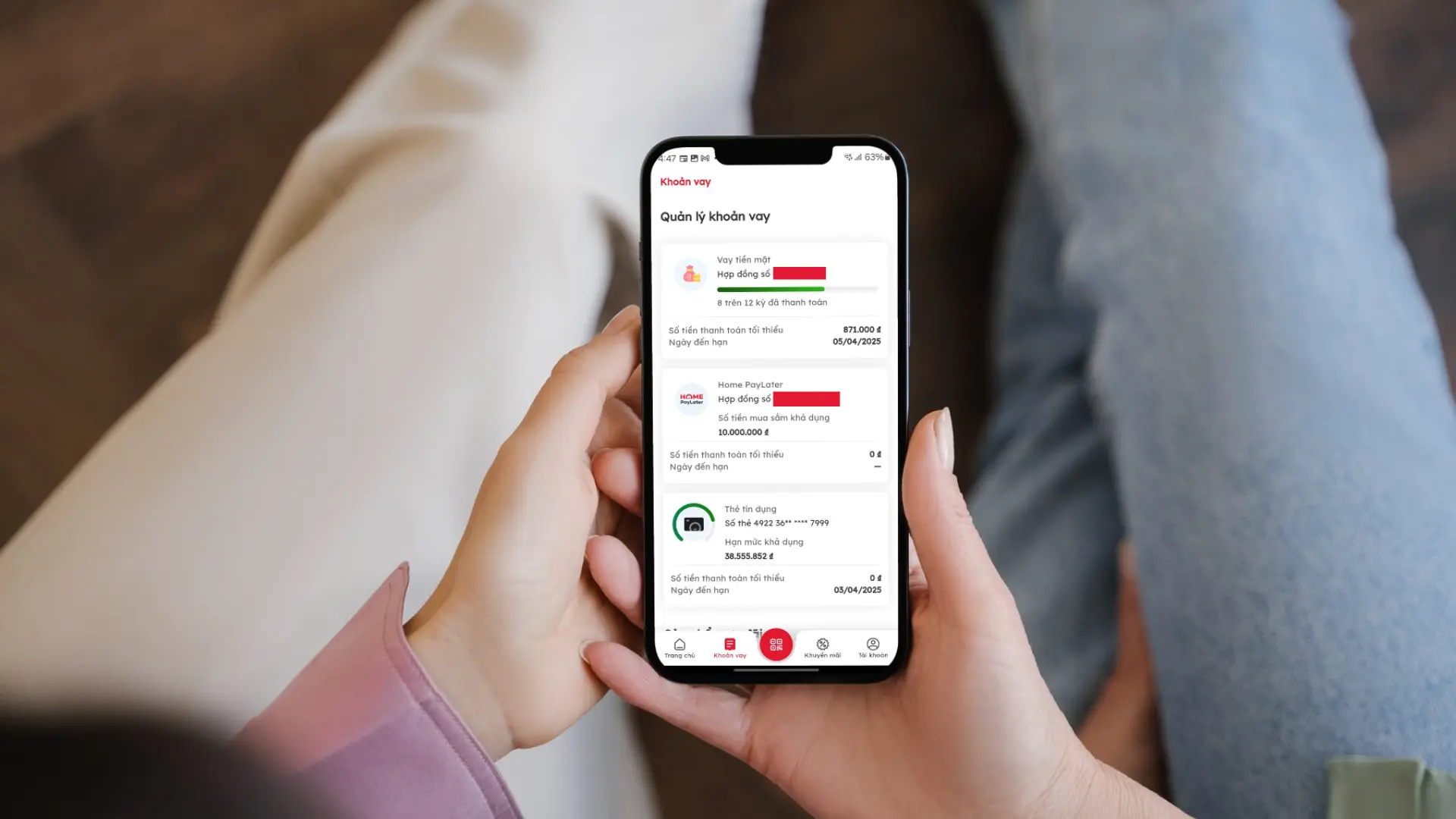 Hướng dẫn vay cấp tốc trong ngày với Home Credit