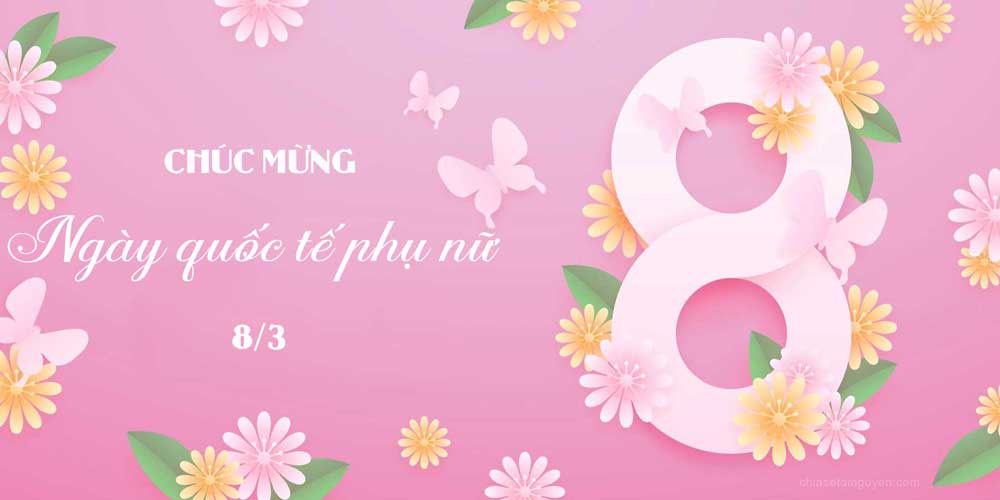 Tuyển tập những mẫu thiệp 8/3 đẹp mắt, tải miễn phí thiệp chúc mừng ngày quốc tế phụ nữ