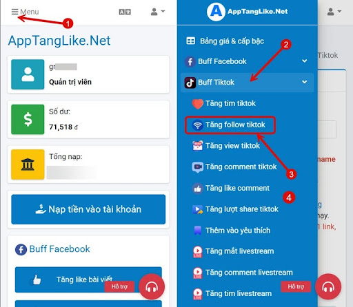 Mua Follow Tiktok Uy Tín, An Toàn Giá Rẻ tại AppTangLike