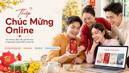 Tạo Thiệp Online Miễn Phí: Từ Thiệp Cưới, Sinh Nhật Đến Thiệp Chúc Mừng Chỉ Trong 2 Phút