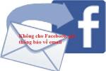 Các bước thiết lập không cho facebook gửi thông báo về mail đơn giản