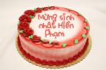Ứng dụng viết chữ lên bánh sinh nhật trực  tuyến– Happy birthday cake