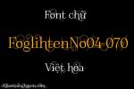 Font FoglihtenNo04: Ấn tượng trên từng nét chữ