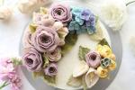 Tuyển chọn 20 mẫu bánh sinh nhật họa tiết hoa lá 3D đẹp nhất 2019