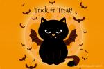 Chia sẻ Vector Halloween, hình nền Halloween mèo đen dễ thương nhất