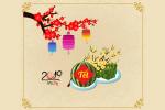 Ảnh bìa năm mới 2019 - Cover facebook chào xuân Kỷ Hợi đẹp lung linh