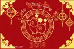 Share file PSD nền, background chúc mừng năm mới 2019 mới nhất