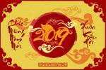 Download PSD thiệp, banner chúc tết năm mới Kỷ Hợi 2019 Free