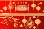 Ảnh bìa tết 2019, cover facebook chúc Tết Kỷ Hợi 2019 đẹp ý nghĩa