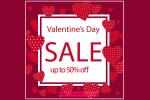 Chia sẻ vector background Valentine's Day Sale Free đẹp mới nhất