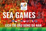 Lịch thi đấu bóng đá nam SEA Games 31  và kết quả mới nhất được chúng tôi cập nhật