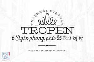 Bộ font Handmade FS Tropen Việt hóa