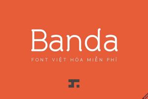 Font chữ semi-serif QX Banda Việt hóa