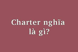Charter  nghĩa  là gì?