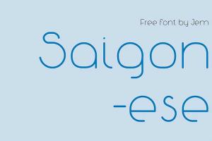 Font chữ Saigonese: font chữ của người Việt