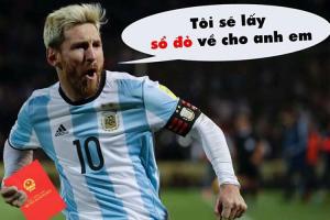 Ảnh chế World Cup 2018: Bộ ảnh chế về Messi sau trận thua tan nát nủa Argentina