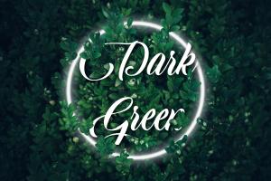 Hướng dẫn tạo chữ Typography online phong cách Dark Green đẹp mê ly