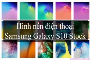 Tải xuống hình nền Samsung Galaxy S10 Stock đẹp chất lượng Full HD
