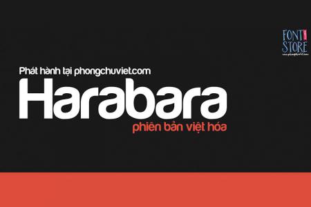 Tải miễn phí font chữ FS Harabara Việt hóa