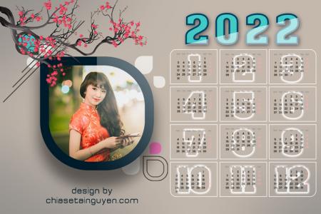 Chia sẻ file PSD lịch 2022 - Tải lịch 2022, lịch năm mới 2022 đẹp nhất